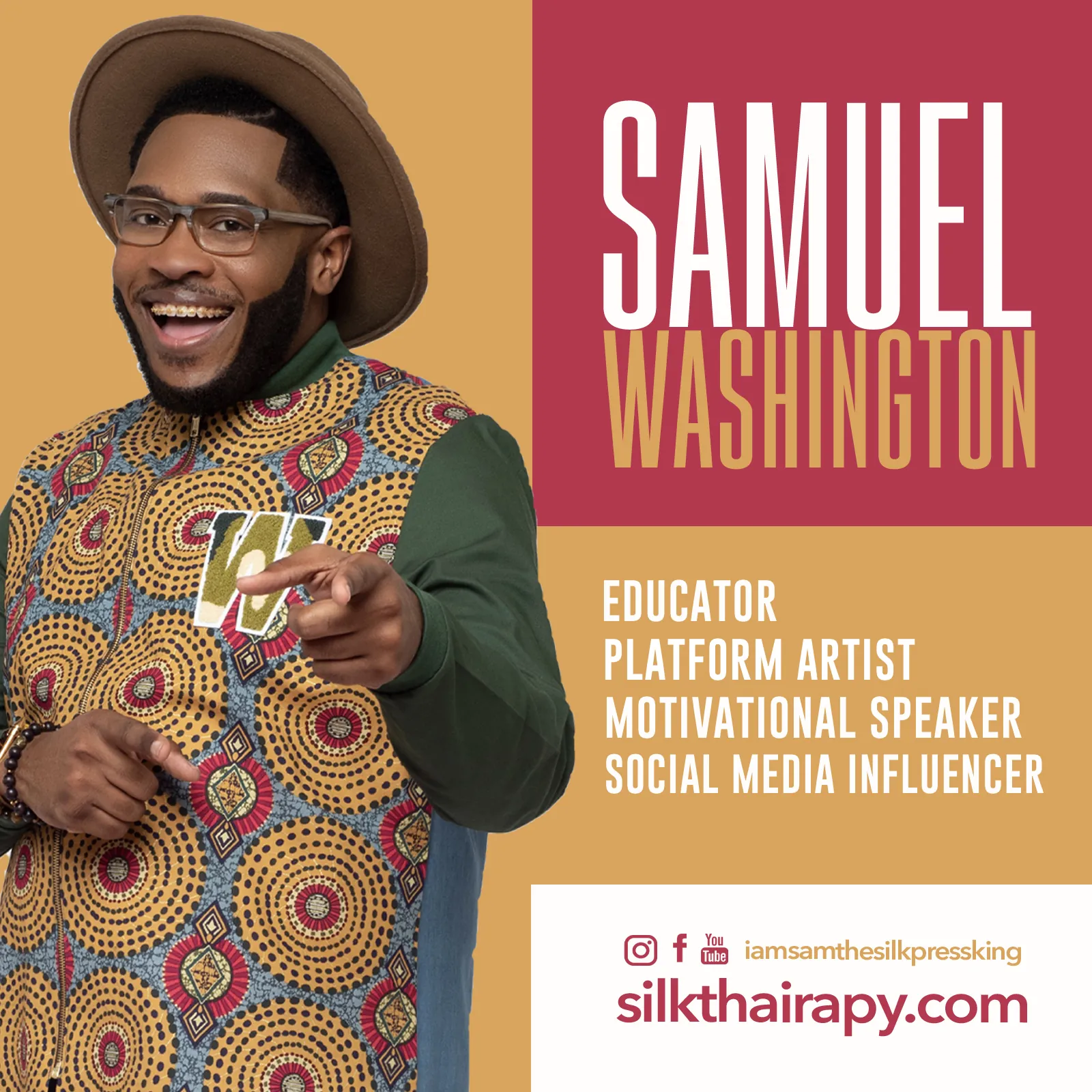 Samuel Washington × Silk Thairapy
